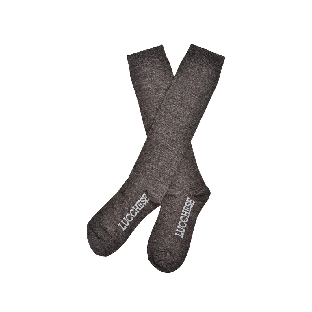 Outlet 🔥 Lucchese-inc 🧦 Socks Knee-High :: Brown 👍 3 Lucchese-inc Socks Knee-High :: Brown