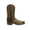 Lucchese-inc Welted Western 12" Work Boot-7 Toe :: Stone