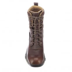 Lucchese-inc 8" Lace Up Work Boot :: Pecan