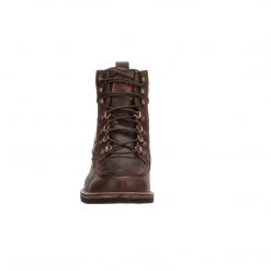 Lucchese-inc Boots Lace Up Range Boot :: Chocolate