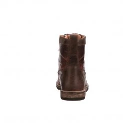 Lucchese-inc Boots Lace Up Range Boot :: Chocolate