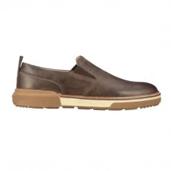 Lucchese-inc Men After-Ride Slip On :: Chocolate