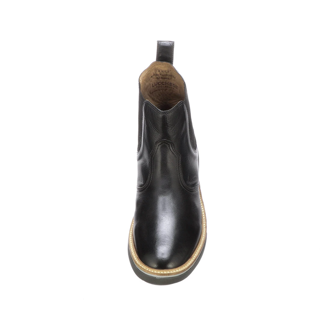 Lucchese-inc After-Ride Chelsea Boot :: Black Lucchese-inc After-Ride Chelsea Boot :: Black