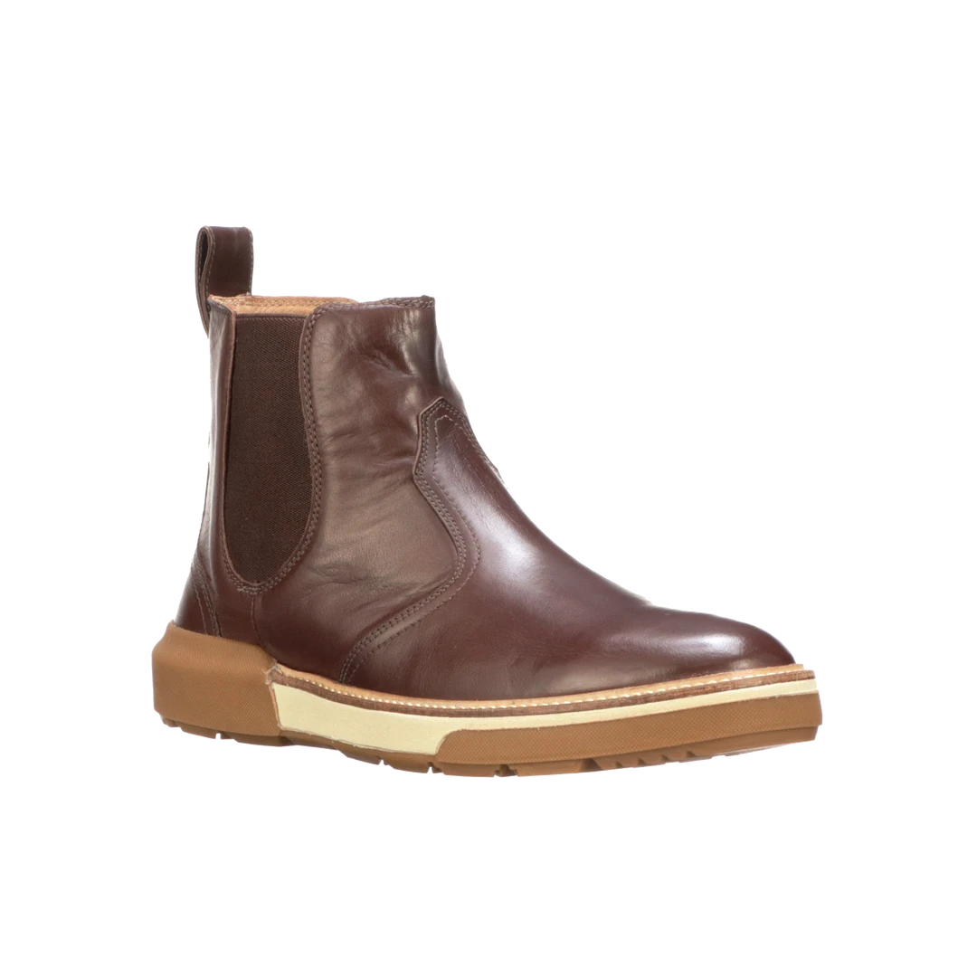 Lucchese-inc After-Ride Chelsea Boot :: Whiskey + Black Boots Lucchese-inc After-Ride Chelsea Boot :: Whiskey + Black Boots