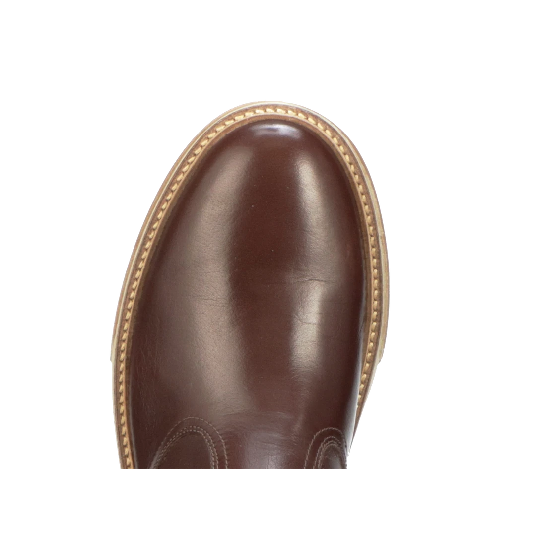 Lucchese-inc After-Ride Chelsea Boot :: Whiskey + Black Boots Lucchese-inc After-Ride Chelsea Boot :: Whiskey + Black Boots