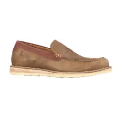 Lucchese-inc SHOES After-Ride Slip On Moccasin :: Olive