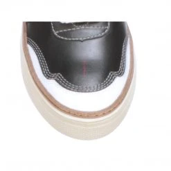 Lucchesse-inc Double L Lace Up Sneakers :: Black SHOES