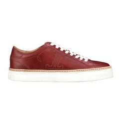 Wholesale โ Lucchesse-inc Double L Lace Up ๐ Sneaker :: Red ๐ 9 Lucchesse-inc Double L Lace Up Sneaker :: Red
