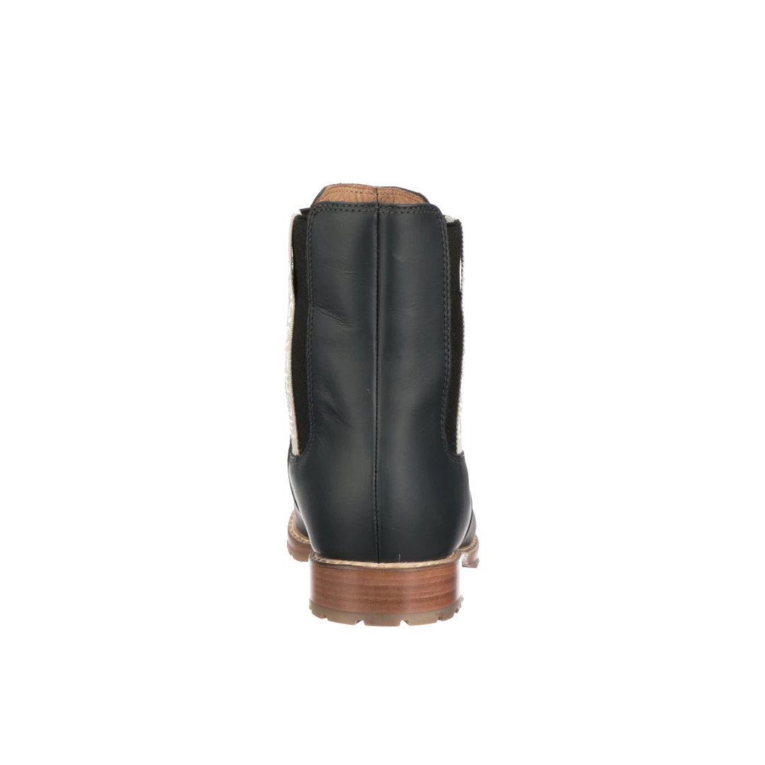 Lucchese-inc All-Weather Ladies Garden Boot :: Navy + Black BOOTS Lucchese-inc All-Weather Ladies Garden Boot :: Navy + Black BOOTS