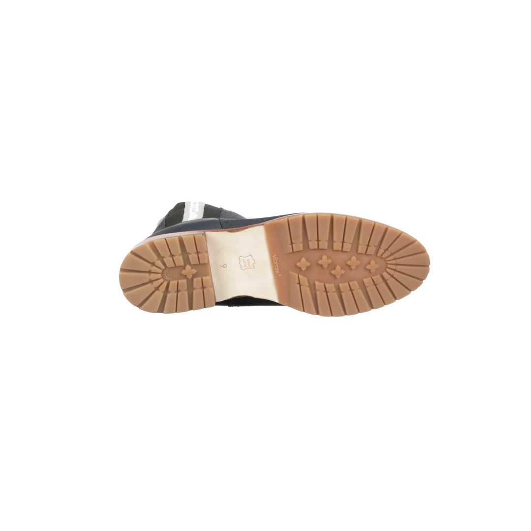 Lucchese-inc All-Weather Ladies Garden Boot :: Navy + Black BOOTS Lucchese-inc All-Weather Ladies Garden Boot :: Navy + Black BOOTS