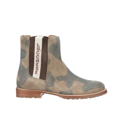 Lucchesse-inc Suede Garden Boot :: Camo BOOTS