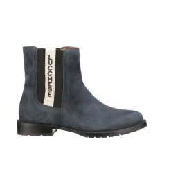 Lucchesse-inc BOOTS Suede Garden Boot :: Navy