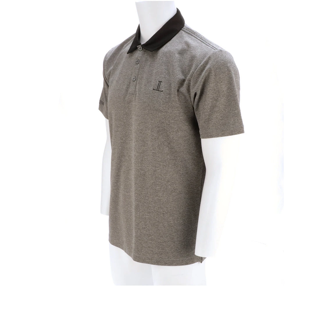Lucchese-inc Mirrored L Polo :: Heather Charcoal Lucchese-inc Mirrored L Polo :: Heather Charcoal