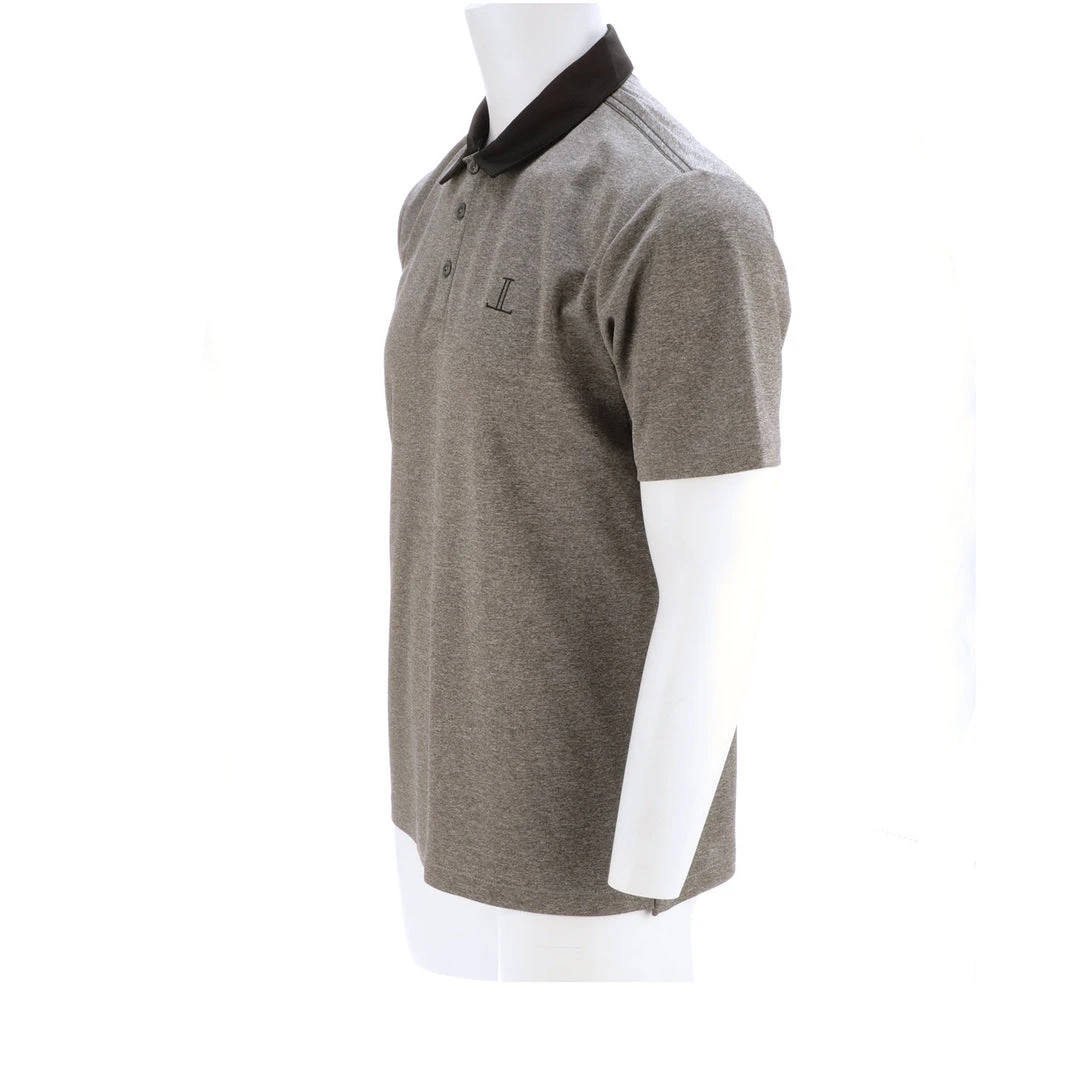 Lucchese-inc Mirrored L Polo :: Heather Charcoal Lucchese-inc Mirrored L Polo :: Heather Charcoal