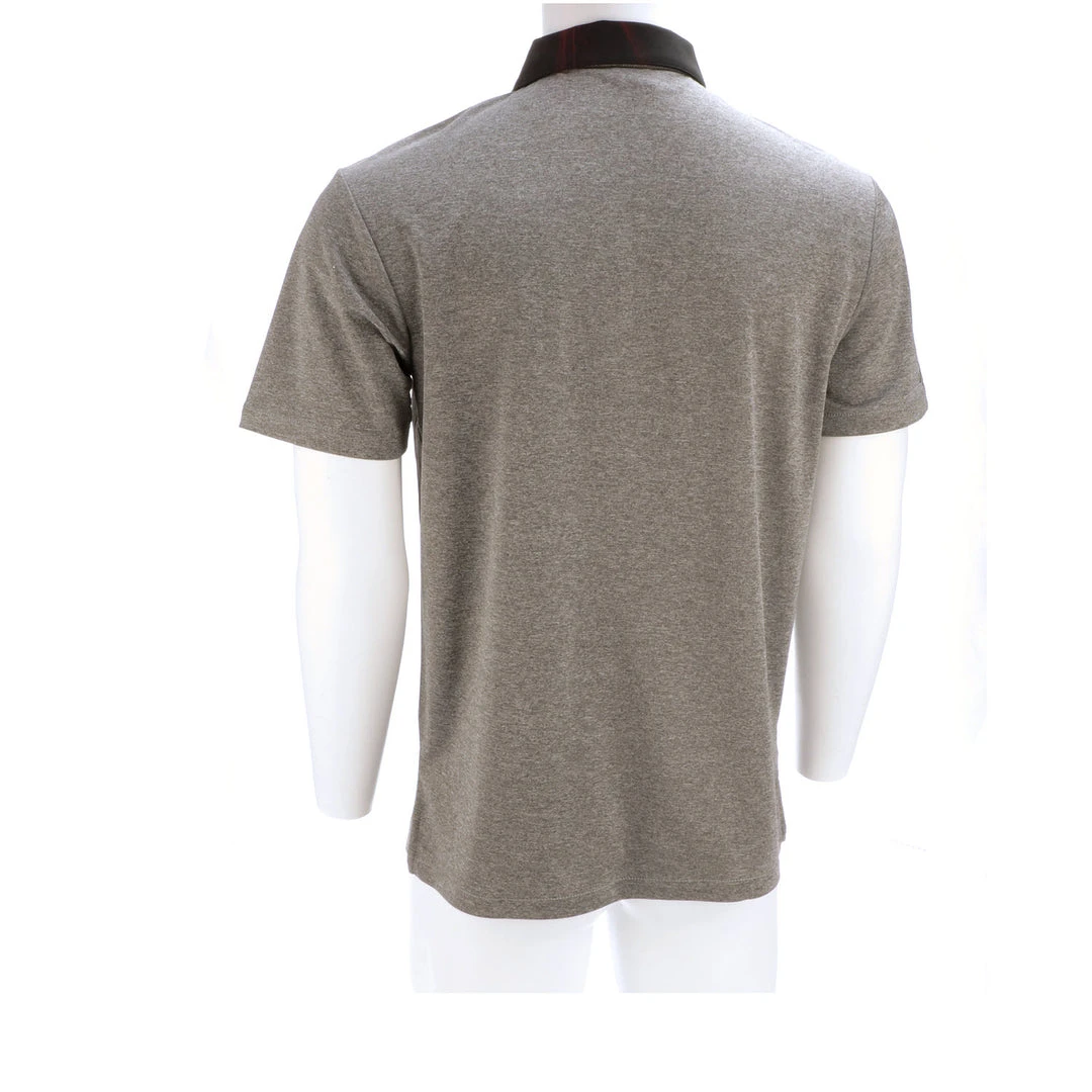 Lucchese-inc Mirrored L Polo :: Heather Charcoal Lucchese-inc Mirrored L Polo :: Heather Charcoal