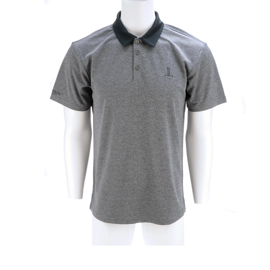 Lucchese-inc APPAREL Mirrored L Polo :: Heather Navy Lucchese-inc APPAREL Mirrored L Polo :: Heather Navy