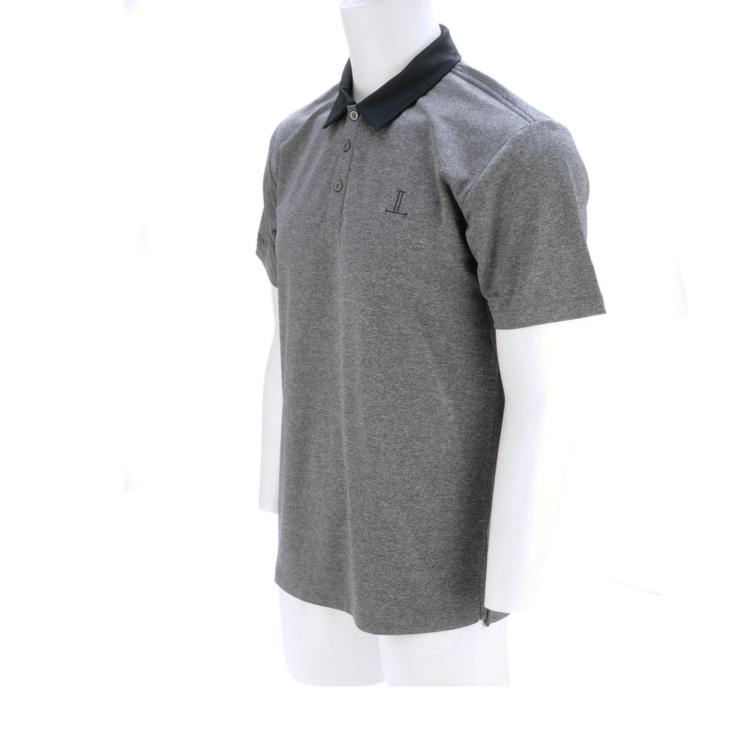 Lucchese-inc APPAREL Mirrored L Polo :: Heather Navy Lucchese-inc APPAREL Mirrored L Polo :: Heather Navy