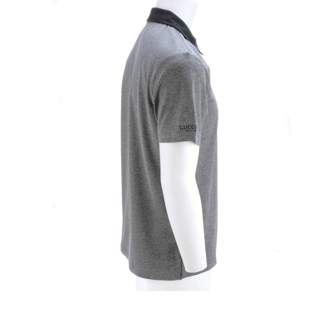 Lucchese-inc APPAREL Mirrored L Polo :: Heather Navy Lucchese-inc APPAREL Mirrored L Polo :: Heather Navy