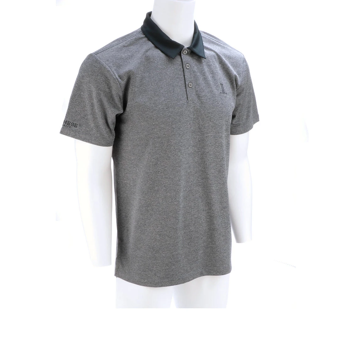 Lucchese-inc APPAREL Mirrored L Polo :: Heather Navy Lucchese-inc APPAREL Mirrored L Polo :: Heather Navy