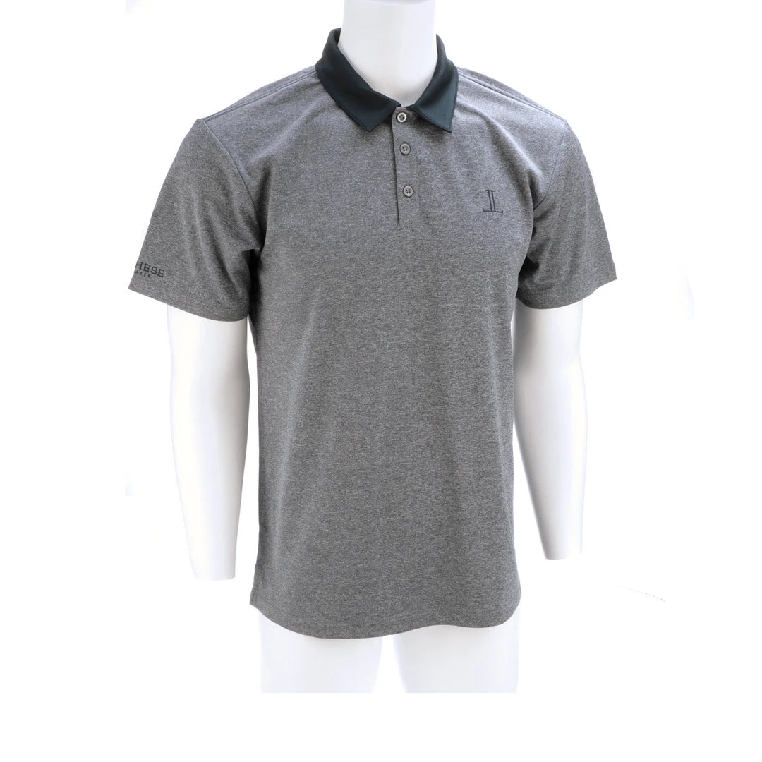 Lucchese-inc APPAREL Mirrored L Polo :: Heather Navy Lucchese-inc APPAREL Mirrored L Polo :: Heather Navy