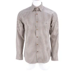 Lucchese-inc San Antonio :: White/Blue/Brown Small Check