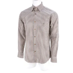 Lucchese-inc San Antonio :: White/Blue/Brown Small Check