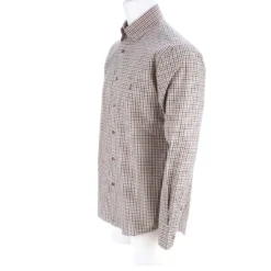 Lucchese-inc San Antonio :: White/Blue/Brown Small Check