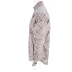 Lucchese-inc San Antonio :: White/Blue/Brown Small Check