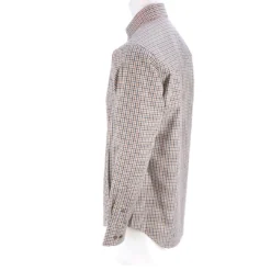 Lucchese-inc San Antonio :: White/Blue/Brown Small Check