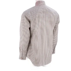 Lucchese-inc San Antonio :: White/Blue/Brown Small Check