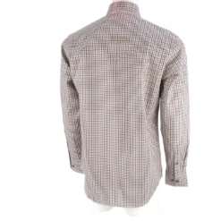 Lucchese-inc San Antonio :: White/Blue/Brown Small Check