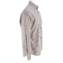 Lucchese-inc San Antonio :: White/Blue/Brown Small Check