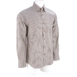 Lucchese-inc San Antonio :: White/Blue/Brown Small Check