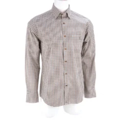 Lucchese-inc San Antonio :: White/Blue/Brown Small Check