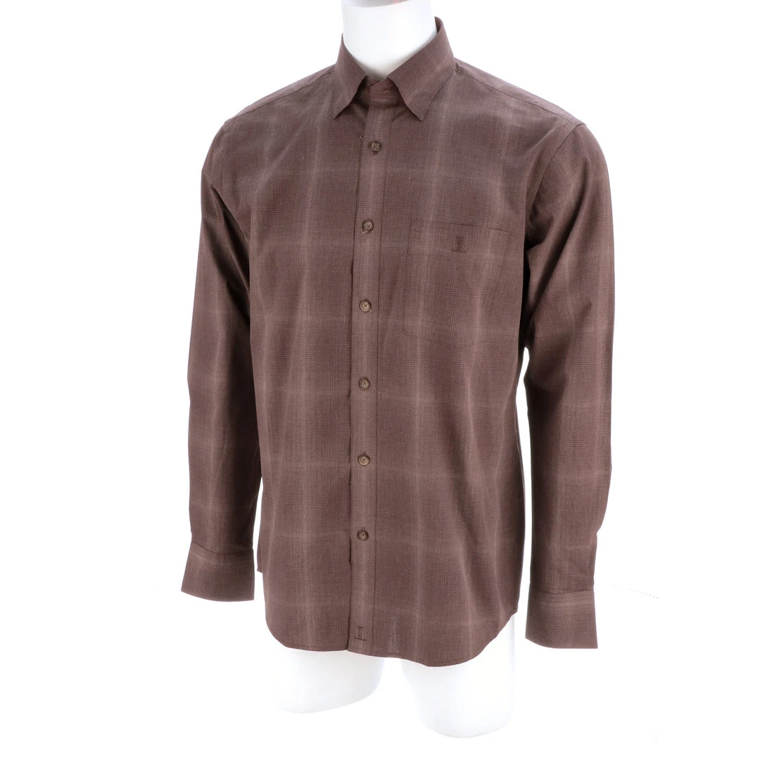 Lucchese-inc APPAREL San Antonio :: Brown Mini Check Lucchese-inc APPAREL San Antonio :: Brown Mini Check