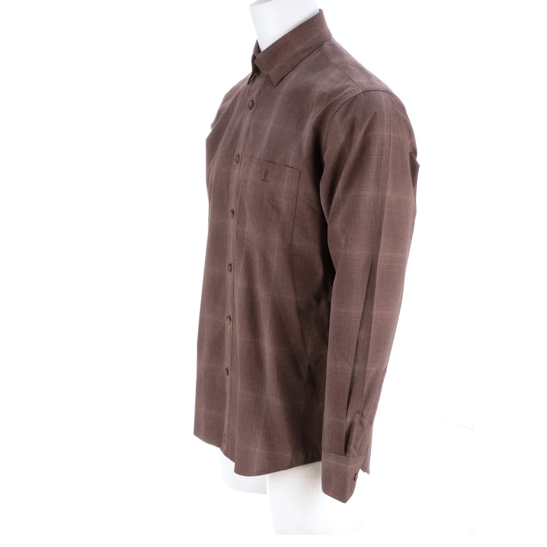 Lucchese-inc APPAREL San Antonio :: Brown Mini Check Lucchese-inc APPAREL San Antonio :: Brown Mini Check