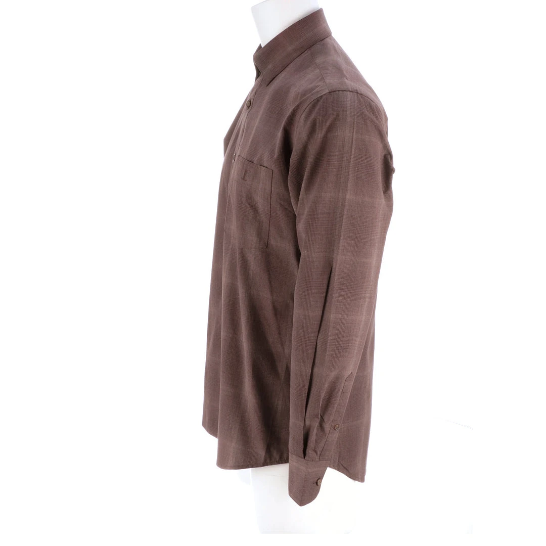 Lucchese-inc APPAREL San Antonio :: Brown Mini Check Lucchese-inc APPAREL San Antonio :: Brown Mini Check