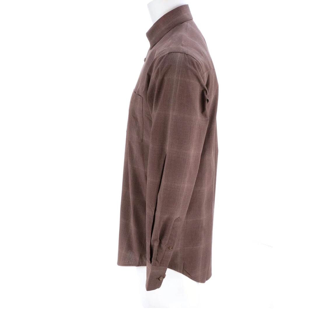 Lucchese-inc APPAREL San Antonio :: Brown Mini Check Lucchese-inc APPAREL San Antonio :: Brown Mini Check