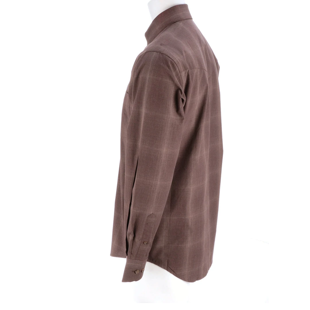 Lucchese-inc APPAREL San Antonio :: Brown Mini Check Lucchese-inc APPAREL San Antonio :: Brown Mini Check