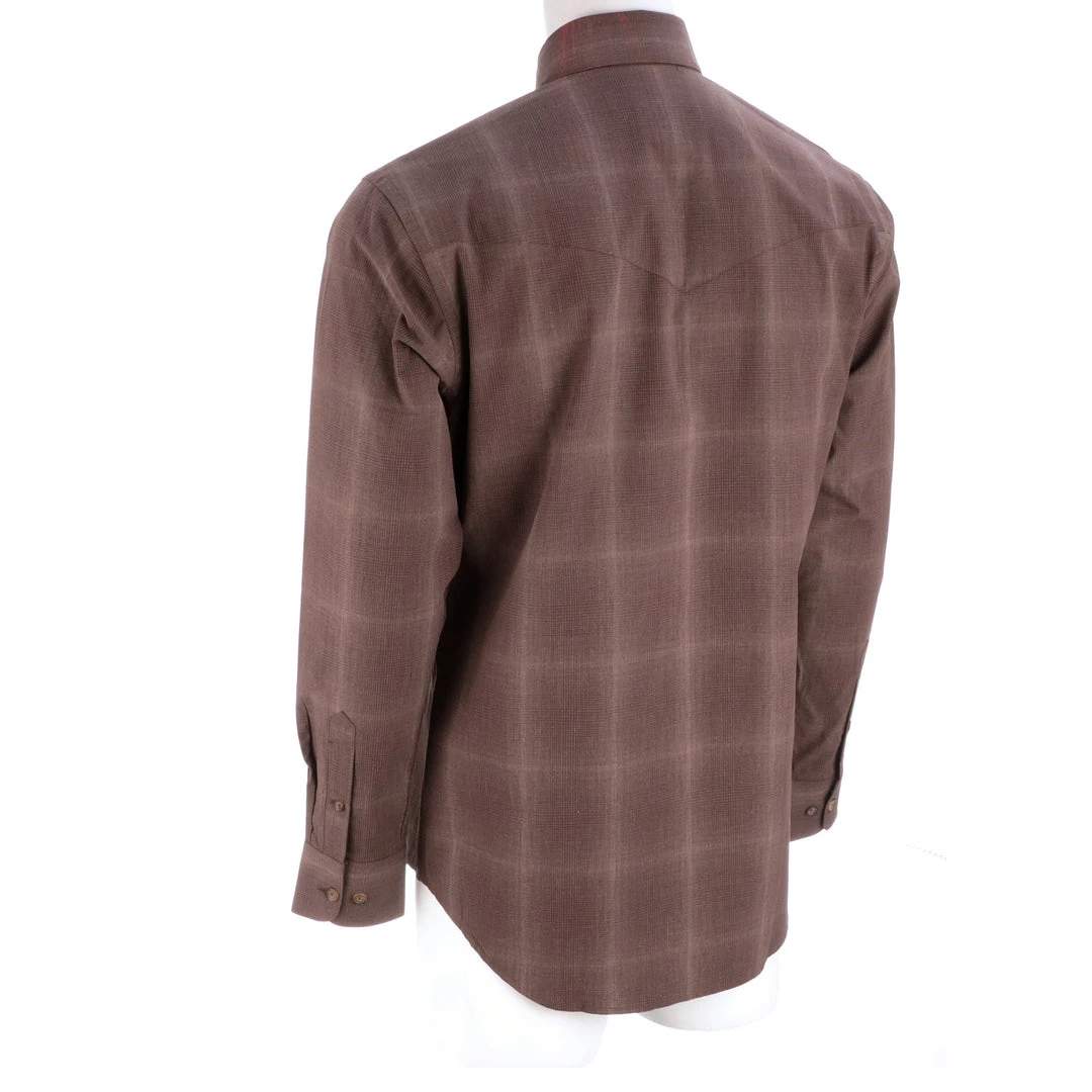 Lucchese-inc APPAREL San Antonio :: Brown Mini Check Lucchese-inc APPAREL San Antonio :: Brown Mini Check