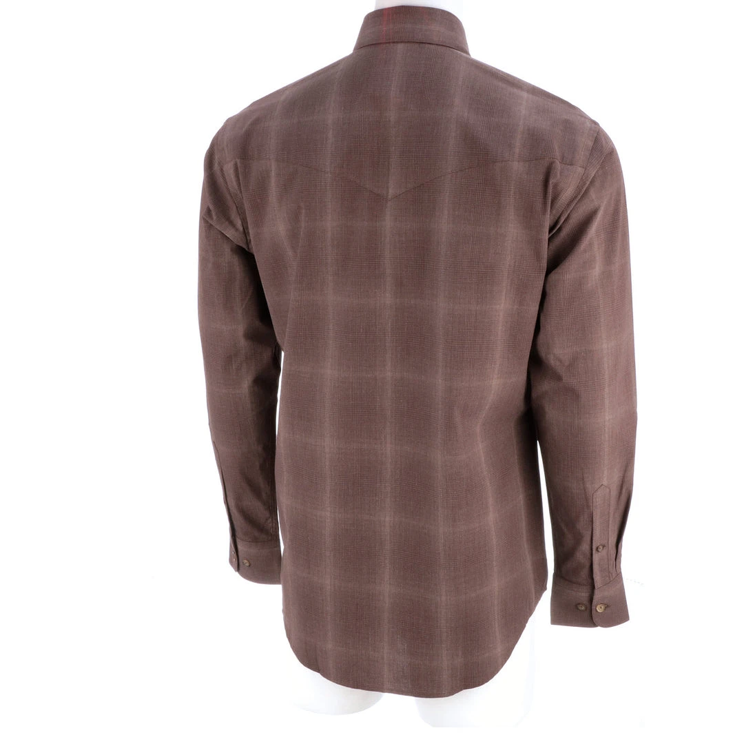 Lucchese-inc APPAREL San Antonio :: Brown Mini Check Lucchese-inc APPAREL San Antonio :: Brown Mini Check