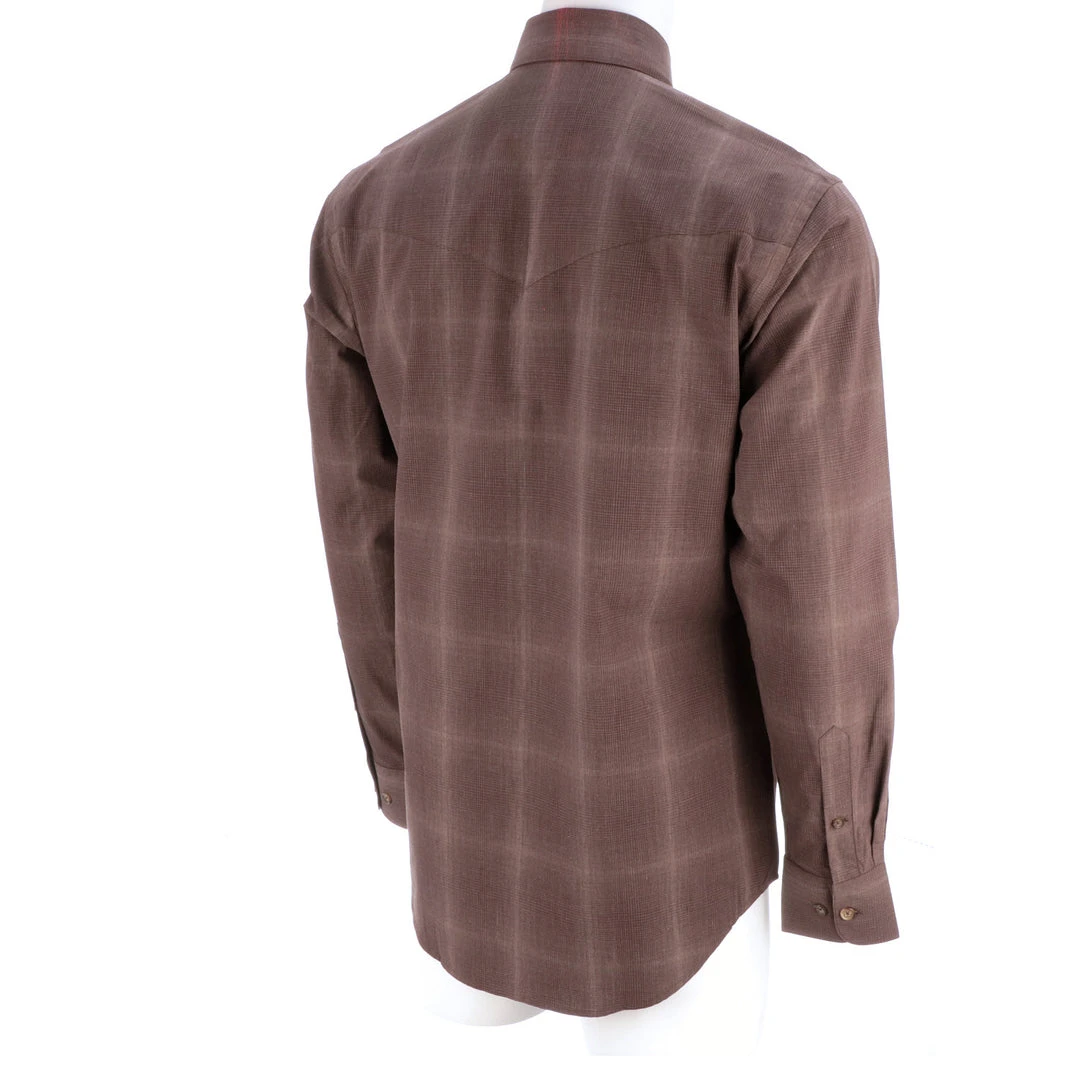 Lucchese-inc APPAREL San Antonio :: Brown Mini Check Lucchese-inc APPAREL San Antonio :: Brown Mini Check