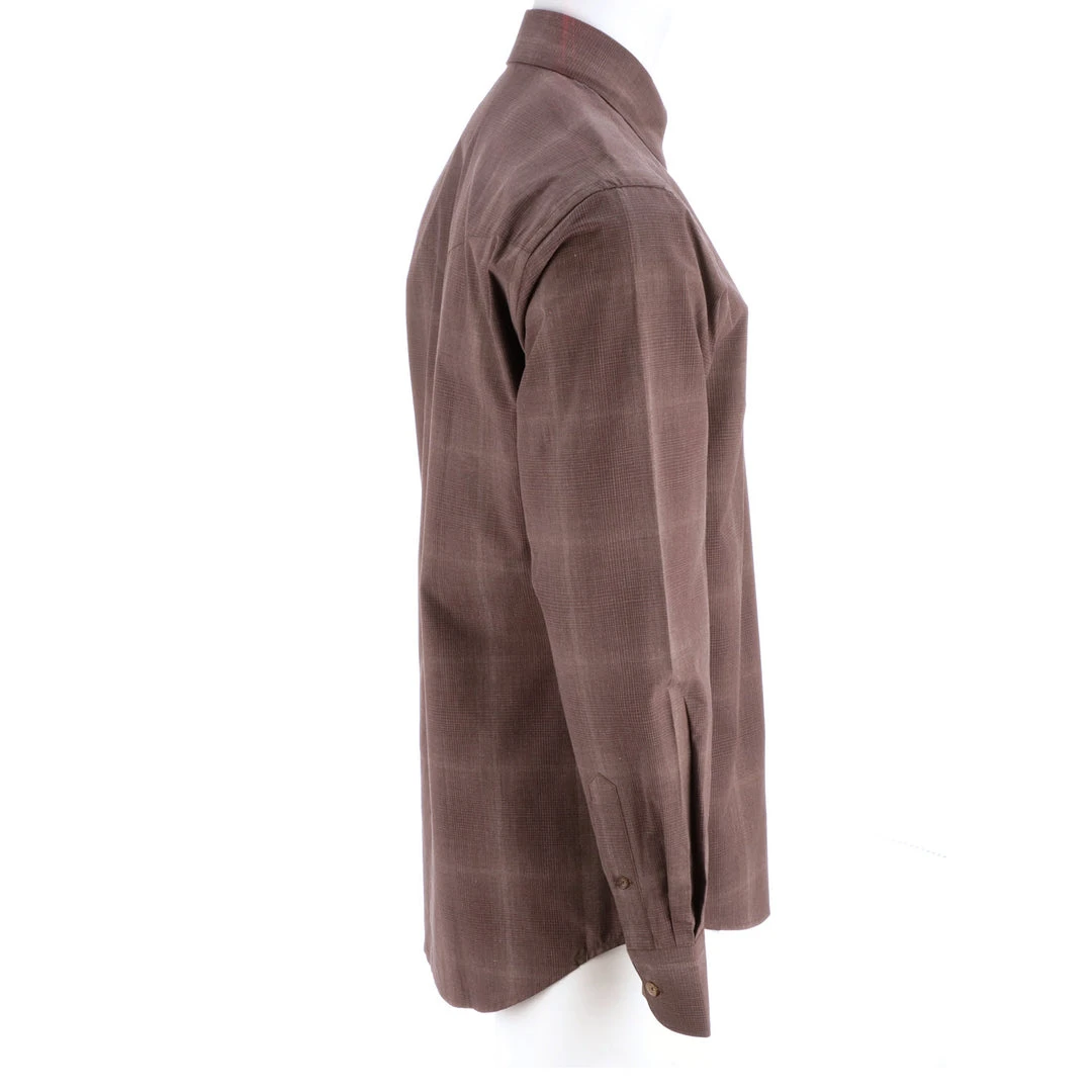 Lucchese-inc APPAREL San Antonio :: Brown Mini Check Lucchese-inc APPAREL San Antonio :: Brown Mini Check