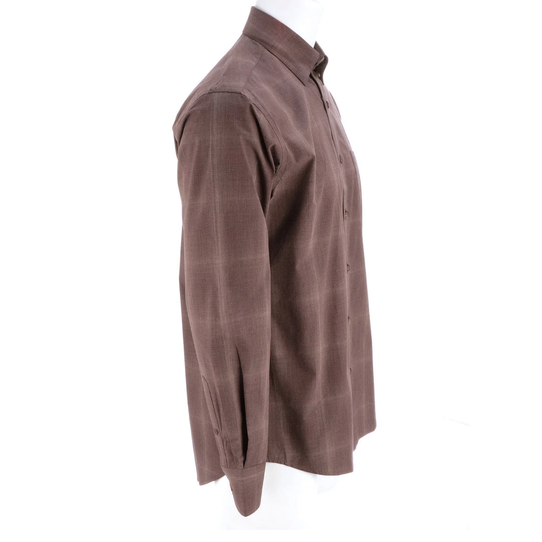 Lucchese-inc APPAREL San Antonio :: Brown Mini Check Lucchese-inc APPAREL San Antonio :: Brown Mini Check