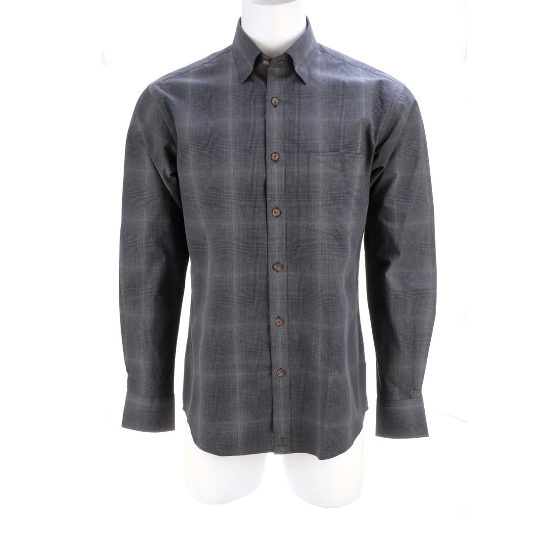 Lucchese-inc APPAREL San Antonio :: Navy Mini Check Lucchese-inc APPAREL San Antonio :: Navy Mini Check