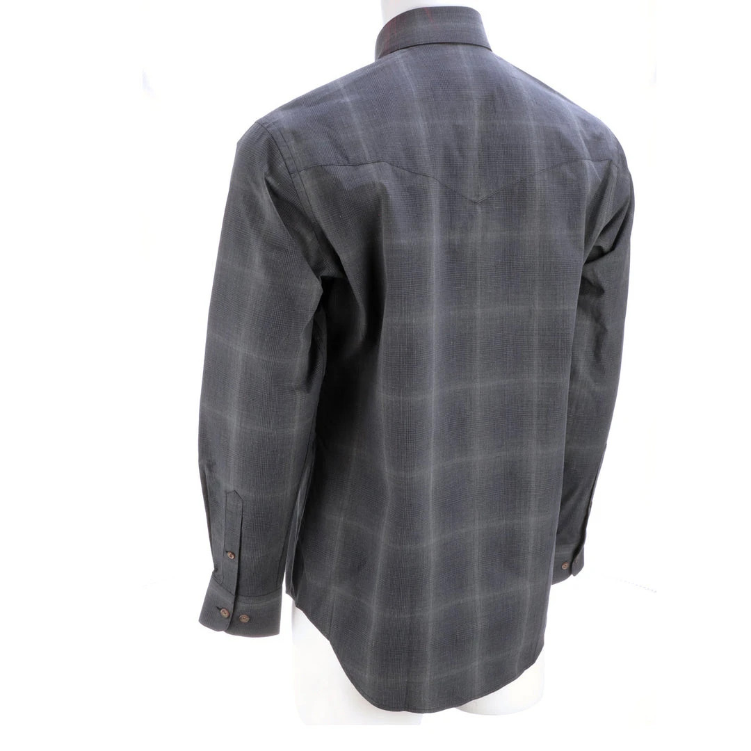 Lucchese-inc APPAREL San Antonio :: Navy Mini Check Lucchese-inc APPAREL San Antonio :: Navy Mini Check