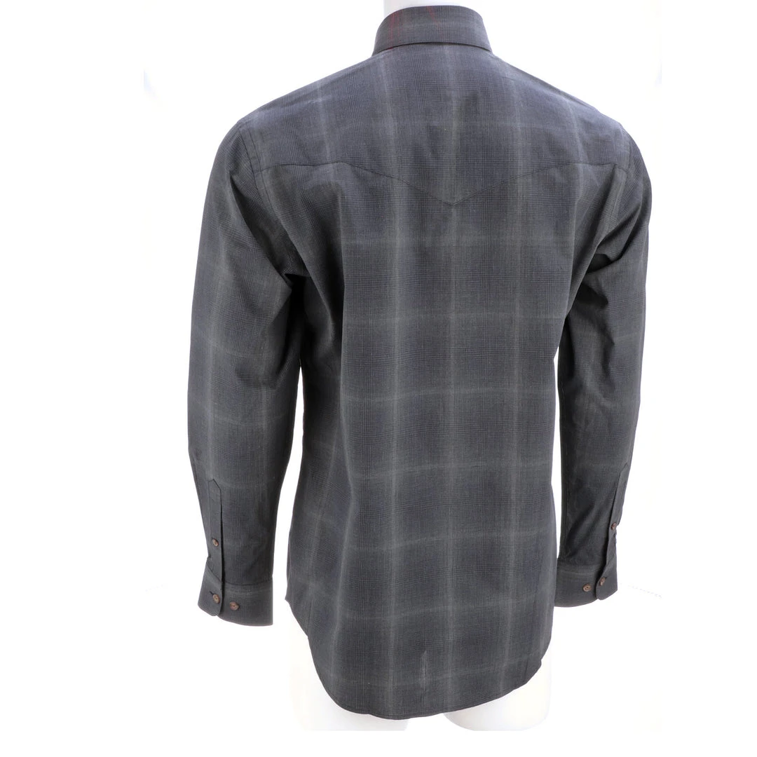 Lucchese-inc APPAREL San Antonio :: Navy Mini Check Lucchese-inc APPAREL San Antonio :: Navy Mini Check