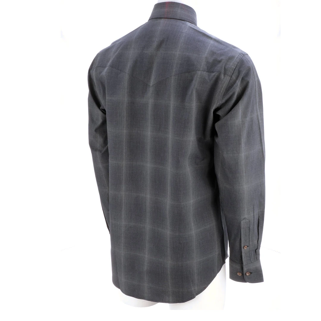 Lucchese-inc APPAREL San Antonio :: Navy Mini Check Lucchese-inc APPAREL San Antonio :: Navy Mini Check