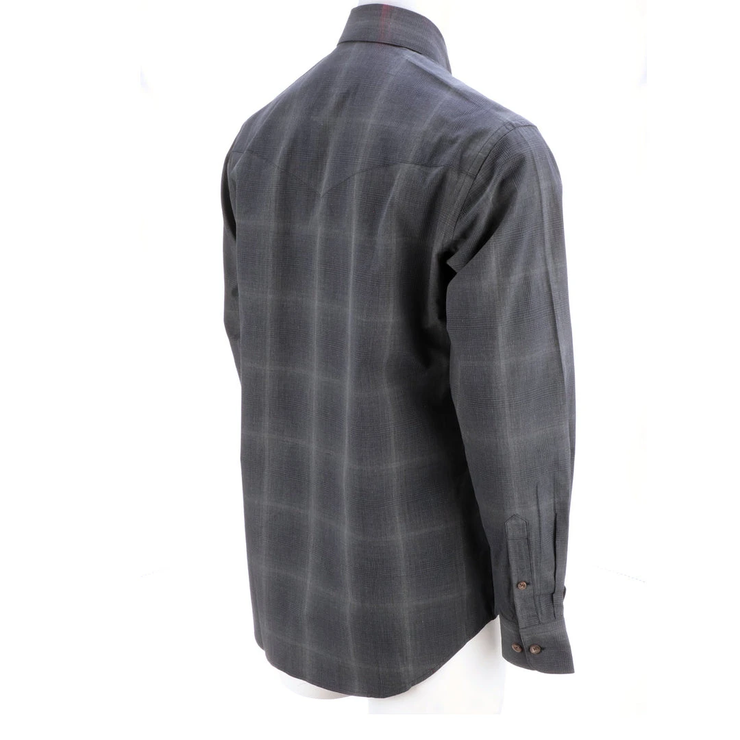 Lucchese-inc APPAREL San Antonio :: Navy Mini Check Lucchese-inc APPAREL San Antonio :: Navy Mini Check