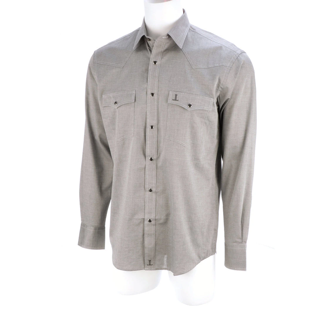 Lucchese-inc APPAREL El Paso :: Grey-Mini Diamond Shape In Fab Lucchese-inc APPAREL El Paso :: Grey-Mini Diamond Shape In Fab